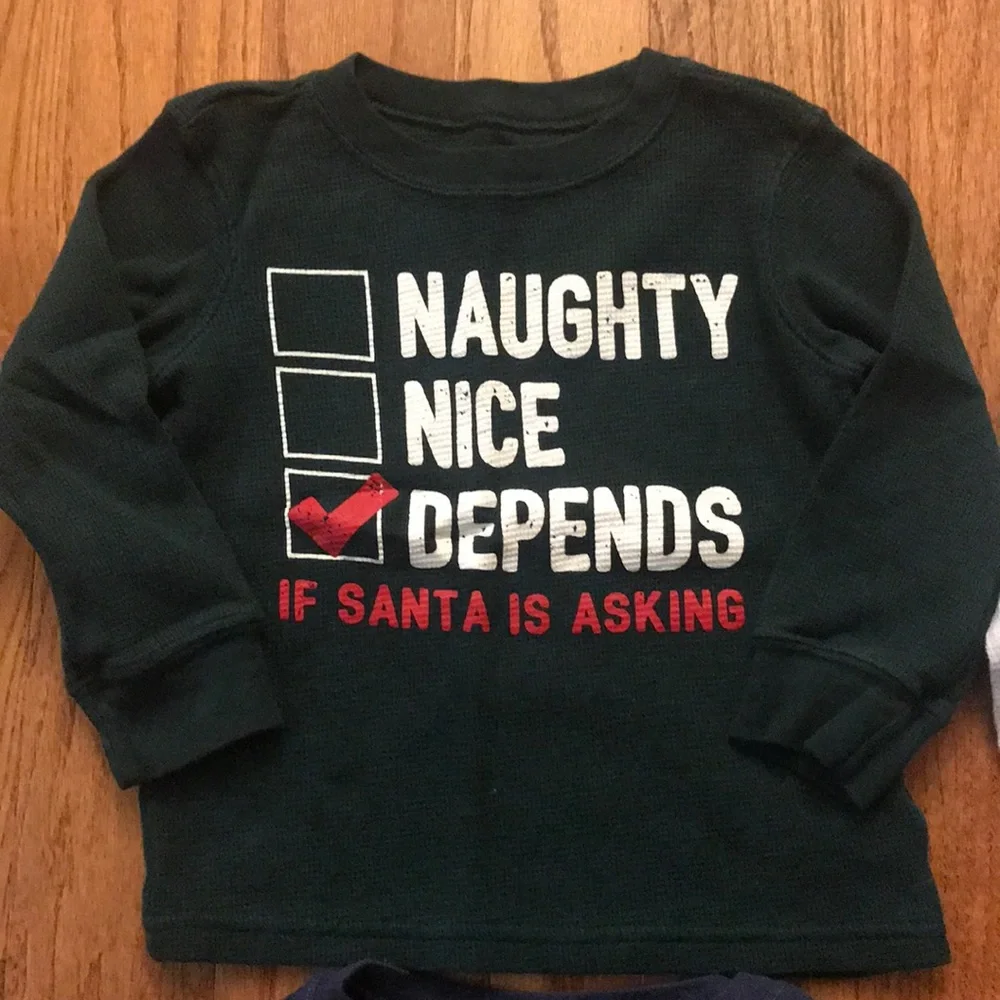 Lot of 4 size 2T long sleeve tees - Picture 2 of 7